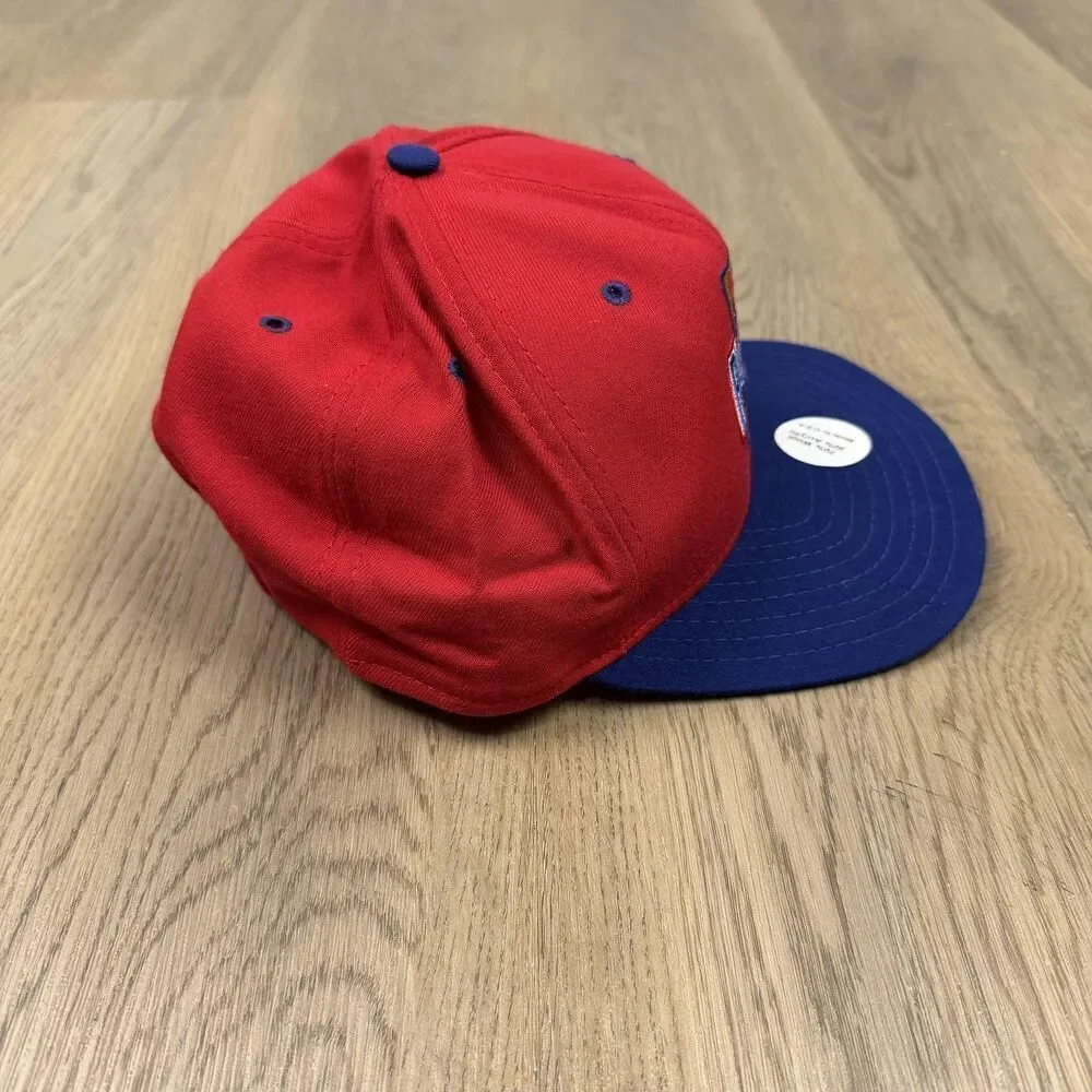 Vintage Philadelphia Phillies Hat Cap Snap Back Mens One Size All Star New Era
